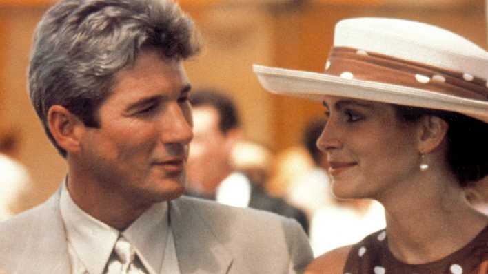 Richard GERE, amerikanischer Schauspieler, und Julia ROBERTS, amerikanische Schauspielerin, in einer Filmszene des amerikanischen Spielfilmes 'Pretty Woman'