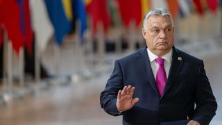 Ungarns Ministerpräsident Viktor Orban kommt zum EU-Gipfel.