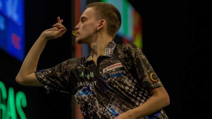 Dart-Spieler Ricardo Pietreczko