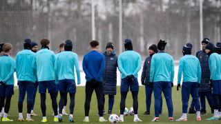 Training bei Hertha am Tag nach dem Tod von Präsident Kay Bernstein