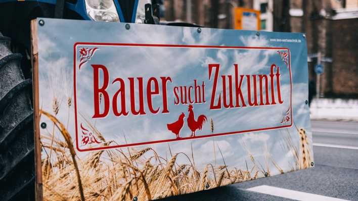 Plakat "Bauer sucht Zukunft"