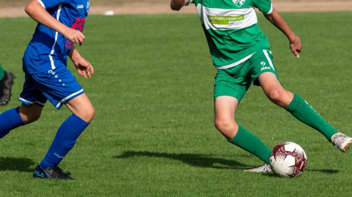 Jugendfussballspiel in Brandenburg