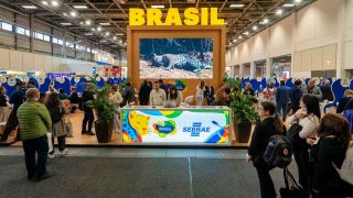 Brasilien bei der Internationalen Tourismus-Börse ITB in der Messe Berlin (Bild: picture alliance/Geisler-Fotopress/Stefan Zeitz)