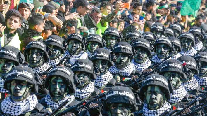 Palästina, Gaza, 14.12.2022: Kundgebung der Hamas (Bild: IMAGO/ZUMA Wire/Ahmed Zakot)