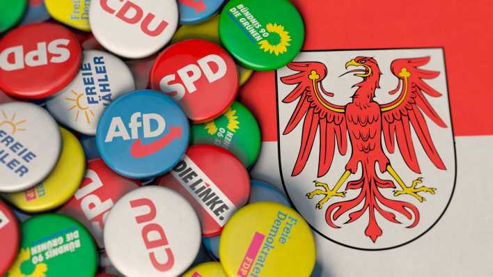 Parteien zur Wahl in Brandenburg (Bild: IMAGO/IlluPics)