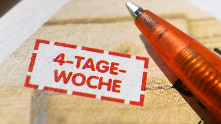 Stellenanzeige mit Angebot einer Vier-Tage-Woche