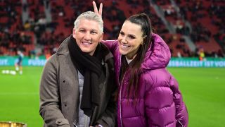 Bastian Schweinsteiger und Esther Sedlaczek