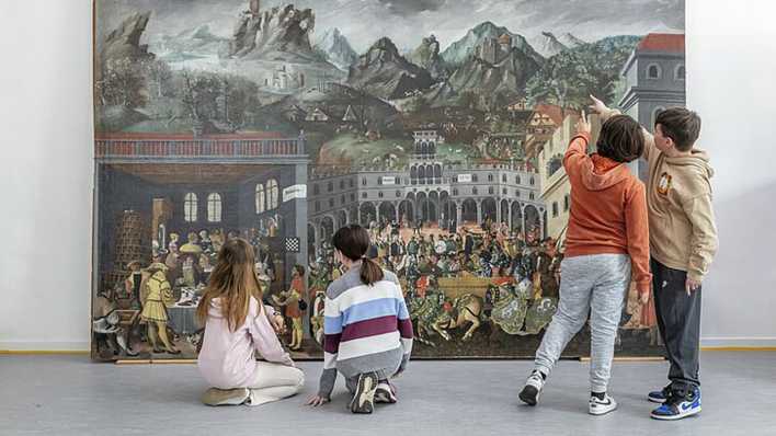 Kinderausstellung "Rein ins Gemälde" im DHM