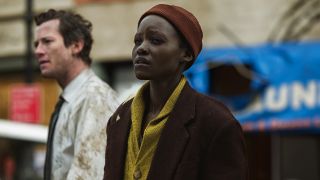 Szene aus dem Film "A Quiet Place - Tag eins" mit Lupita Nyong'o