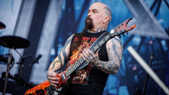 Kerry King, Gitarrist von Slayer, bei seiner Solo-Tour