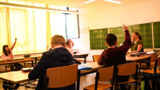 Unterricht in einer vierten Klasse an der Grundschule