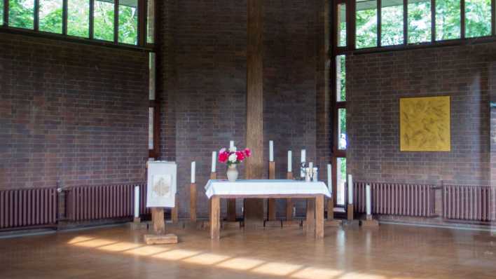 Feierraum im Gemeindezentrum am Fennpfuhl (Bild: Christiane Hög)