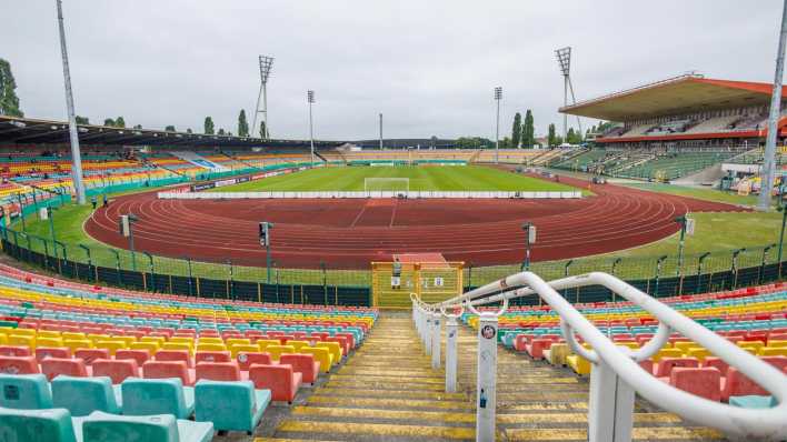 Blick in den Friedrich-Ludwig-Jahn-Sportpark