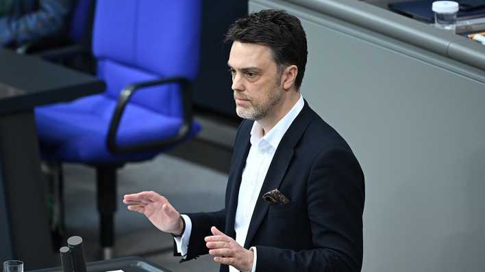Robin Wagener (Bündnis 90/Die Grünen) spricht im Bundestages.