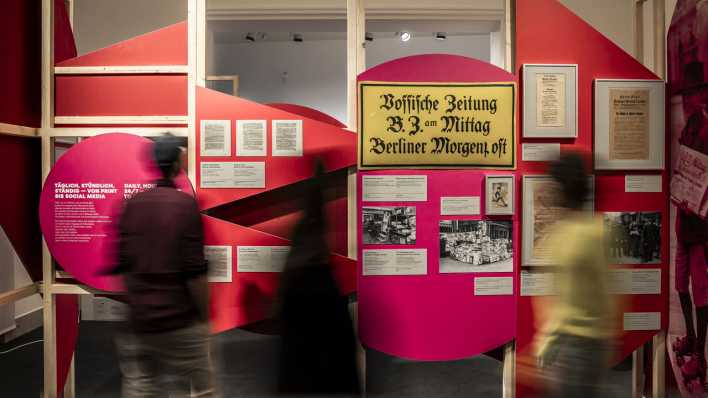 News Ausstellung im Museum für Kommunikation Berlin (Bild: Museum für Kommunikation Berlin, Foto: Vincent Villwock)