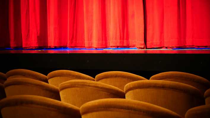Stuhlreihen im Theatersaal des Renaissance Theaters in Berlin-Charlottenburg