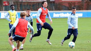 Fabian Reese im Hertha-Training