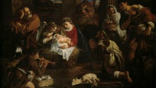Die 'Anbetung der Hirten' von Pier Francesco Mola