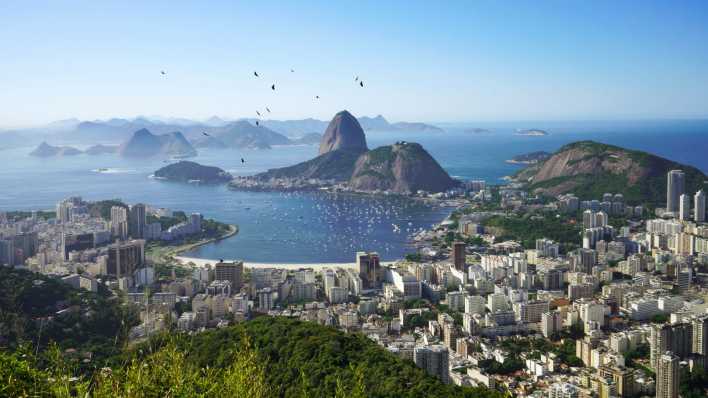 Blick auf die Guanaranucht von Rio de Janeiro (Foto: imago images / Panthermedia)