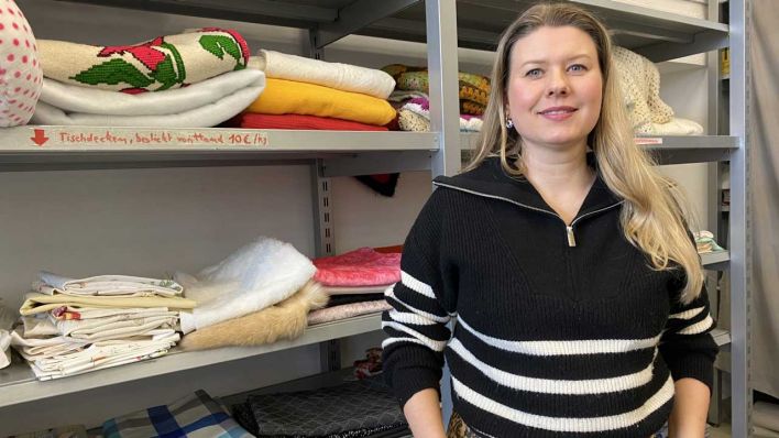 Annett Kaplow, Textilhafen (Bild: rbb/Lisa Splanemann)