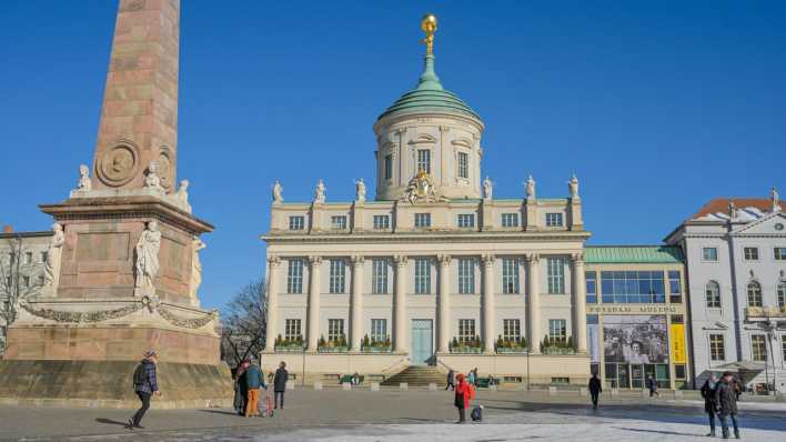 Das Potsdam Museum am Alten Rathaus in Potsdam.