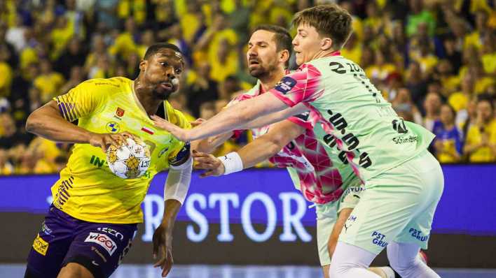 Kielce, 26.03.2025: Spielszene Champions League Kielce - Füchse (Bild: IMAGO/Newspix)