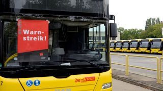 Warnstreik bei der BVG