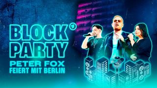 Cover der ARD-Doku "Block Party - Peter Fox feiert mit Berlin"