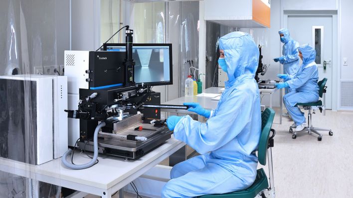 Kleine Maschine von Finetech (Bild: Finetech GmbH & Co)