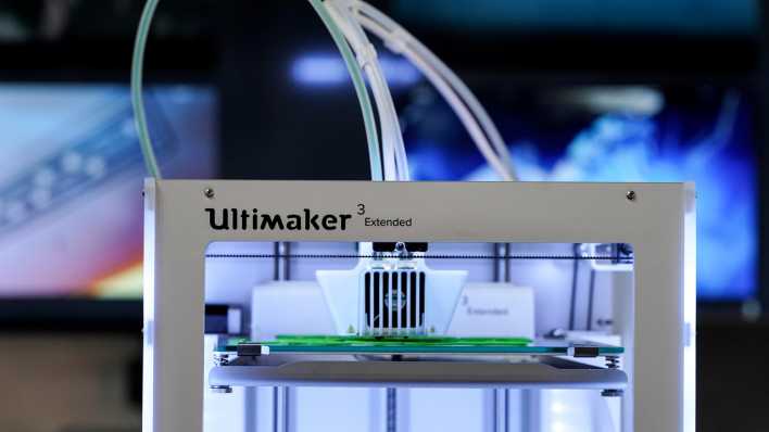Symbolbild für einen industriellen 3D-Drucker