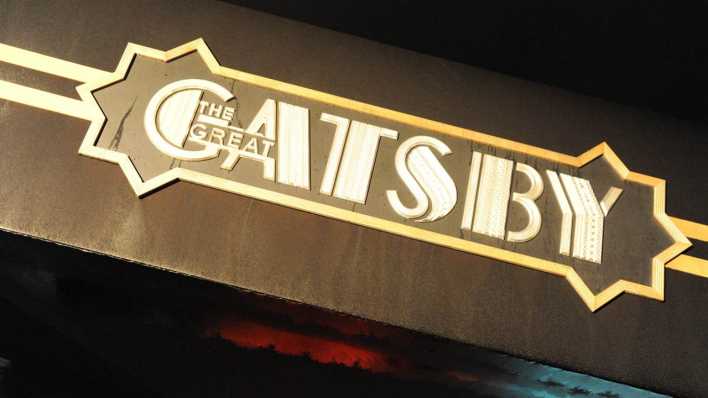 The Great Gatsby Schriftzug