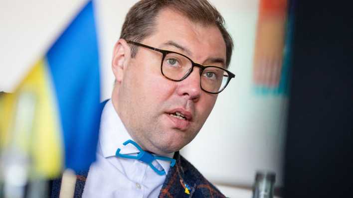 ARCHIV, 26.5.2023: Oleksii Makeiev, Botschafter der Ukraine in Deutschland (Bild: picture alliance/dpa/Christoph Schmidt)