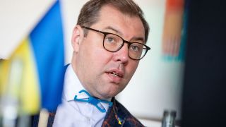 ARCHIV, 26.5.2023: Oleksii Makeiev, Botschafter der Ukraine in Deutschland (Bild: picture alliance/dpa/Christoph Schmidt)
