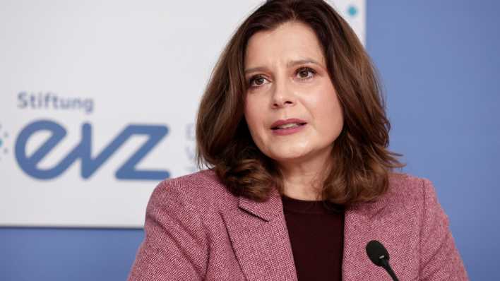 Dr. Andrea Despot, Vorstandsvorsitzende der Stiftung EVZ