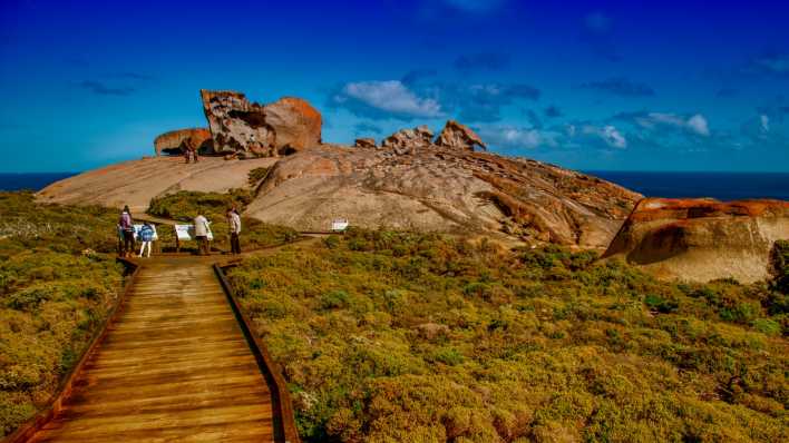 Felsen im Flinders National Park auf Kangaroo Island (Foto: imago images / Depositphotos)