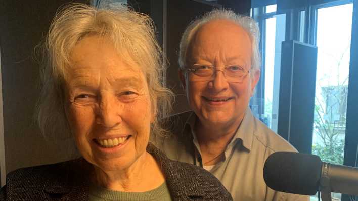 Gert Rosenthal und Birgit Hofmann, zwei der Kinder von Showmaster Hans Rosenthal Gert Rosenthal und Birgit Hofmann, zwei der Kinder von Showmaster Hans Rosenthal