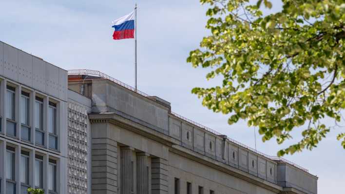 Die russische Botschaft Unter den Linden.