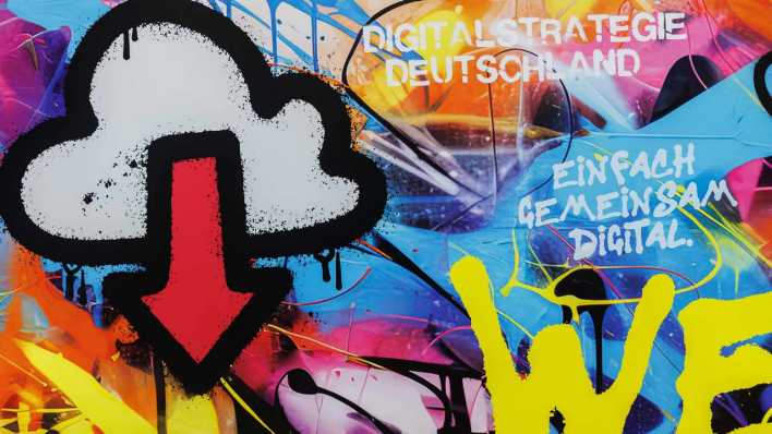 Visualisierung auf der Re:publica Konferenz in Berlin