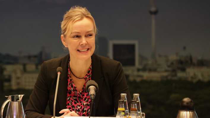 Manja Schreiner, Hauptgeschäftsführerin der IHK Berlin