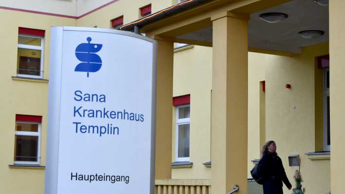Das Sana Krankenhaus in Templin (Brandenburg)