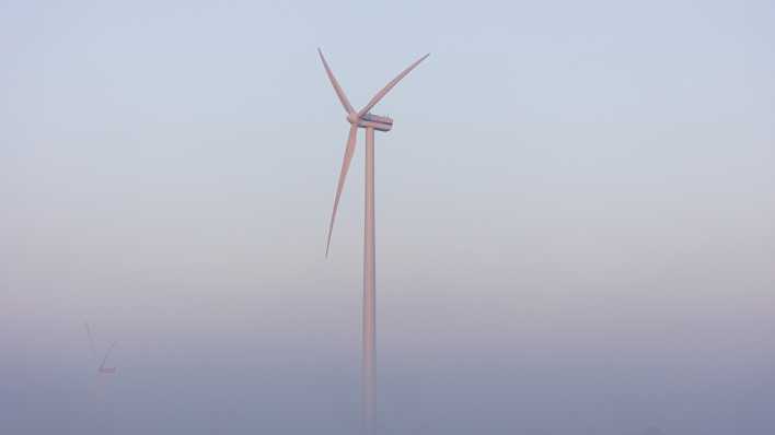 Windenergieanlage bei Ludwigsfelde in Brandenburg