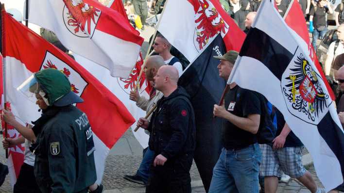 Rechte Demo in Frankfurt/Oder
