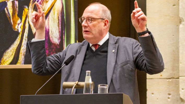Christoph Markschies hielt ein Grußwort
