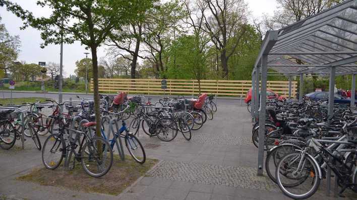 Fahrradständer in Karlshorst (Bild: rbb/Freiberg)