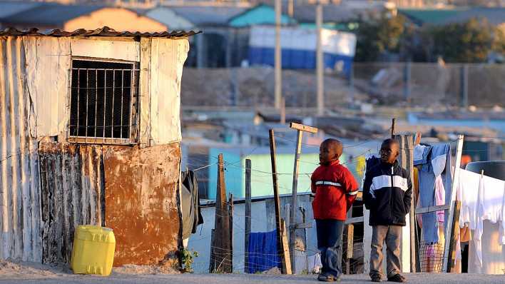 Der Township Khayelitsha in Kapstadt (Südafrika) (Bild: dpa)