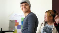 Mahmoud und Rosa (Bild: G. Heuser, rbb-Inforadio) Mahmoud und Rosa (Bild: G. Heuser, rbb-Inforadio)