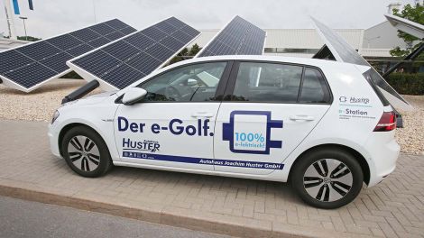 Elektroauto E-Golf (Bild: imago/STAR-MEDIA)