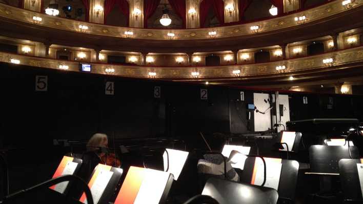 Komische Oper , Orchestergraben (Bild: Anna Pataczek)