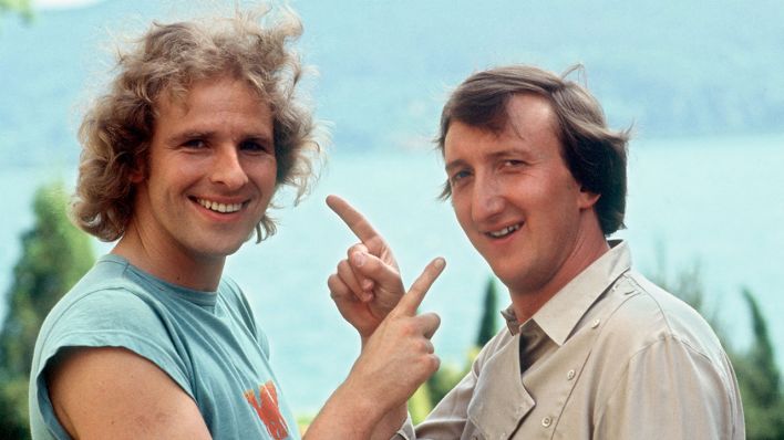 Thomas Gottschalk und Mike Krüger als "Die Supernasen" (Bild: dpa)