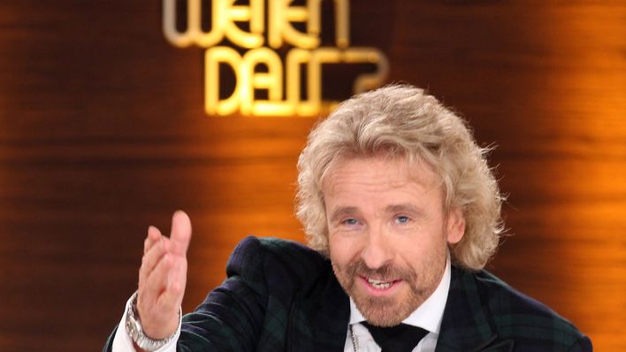 Thomas Gottschalk bei "Wetten Dass..?" (Bild: dpa)